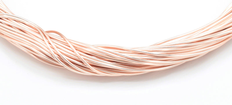Silver / Gold / Rose Gold Plated Non Tarnish Beading Wire 0.3mm, 0.4mm, 0.5mm, 0.6mm, 0.8mm, 1mm
