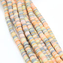 Heishi Polymer Clay Round Beads 6x1mm (3,100pcs/160Inch) - Mixed