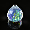 Faceted Glass Ball Chandelier Sun-Catcher Pendant 20mm, 30mm - Clear AB