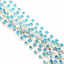 5 Metre Rhinestone Chains - Pick Colour