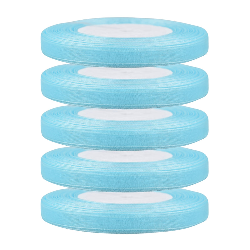 10mm Polyester Organza Ribbon for Gift Wrapping 45m