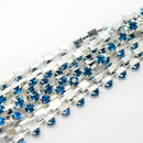 5 Metre Rhinestone Chains - Pick Colour