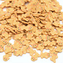 50g Polymer Clay Slices Sprinkle Resin Inclusions - Gingerbread Man