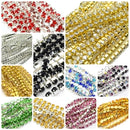 5 Metre Rhinestone Chains - Pick Colour