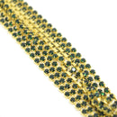 5 Metre Rhinestone Chains - Pick Colour