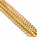 5 Metre Rhinestone Chains - Pick Colour