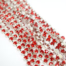 5 Metre Rhinestone Chains - Pick Colour