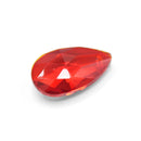 Teardrop Faceted Glass Pendants 22mm / 38mm - Light Siam