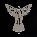 2 x Filigree SP Connectors - Angel 40x33mm