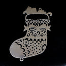 2 x Filigree SP Connectors - Socks 63x43mm