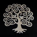 2 x Filigree SP Connectors - Tree / Bird 46x44mm