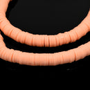 Heishi Polymer Clay Round Beads 6x1mm (740pc/34Inch) - Silk