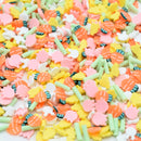 50g Polymer Clay Sprinkle Slices Resin Inclusions - Easter Mix 3-5mm