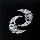 2 x Filigree SP Connectors - Moon / Flower 35x32mm