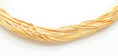 Silver / Gold / Rose Gold Plated Non Tarnish Beading Wire 0.3mm, 0.4mm, 0.5mm, 0.6mm, 0.8mm, 1mm