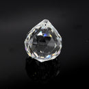 Crystal Clear 15mm, 20mm, 30mm, 40mm Faceted Glass Ball Chandelier Sun-Catcher Pendant