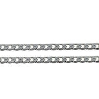 STAR BEADS: 2 Metres Stainless Steel Curb Chain 3.5mm x 1mm - Curb Chain